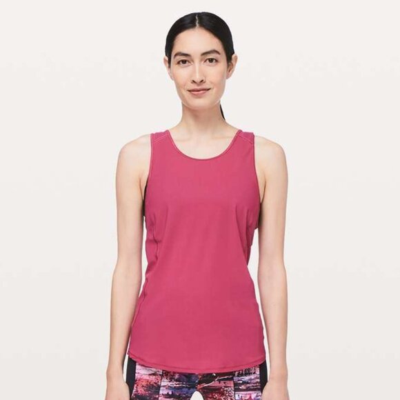 Lululemon Women's Sculpt Tank *Tie Back - Pink - Picture 1 of 7